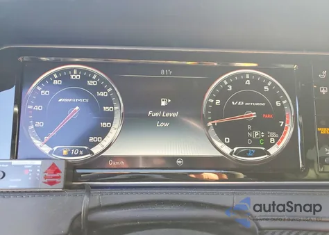 2015 Mercedes-Benz S 63 Amg z USA, uszkodzony, nr VIN WDDUG7JBXFA139826